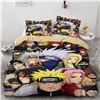 Image 1 : Lot of 1 Naruto Duvet Cover Set - Full Size - Includes Duvet Cover & 2 Pillowcases
