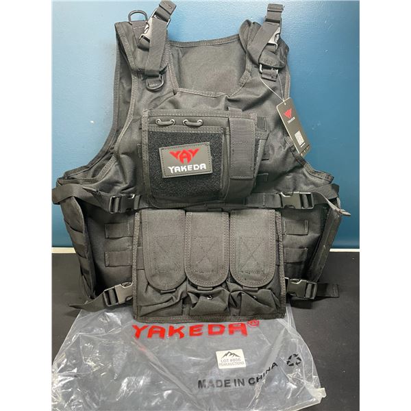 Lot of 1 Yakeda Tactical Vest - BRAND NEW WITH TAGS!