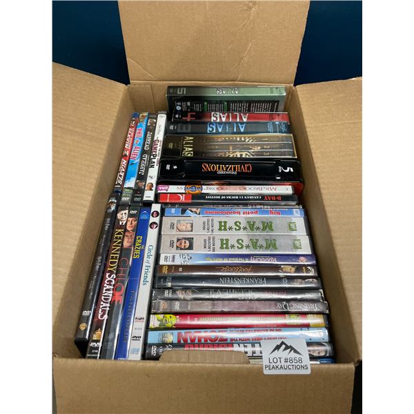 Lot of Assorted DVD's