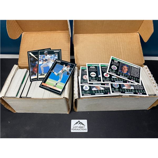 Lot of 2 Boxes of Assorted Vintage Baseball Cards