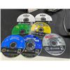 Image 4 : Lot of 1 Nintendo Gamecube w/ 7 Games, 2 Controlelrs, and Cords - Works!/Used