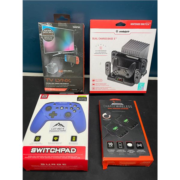 Lot of 4 Assorted Gaming Accessories