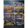 Image 3 : Lot of 1 Large Lot of Assorted Vintage Walt Disney & WB VHS Tapes! - Used
