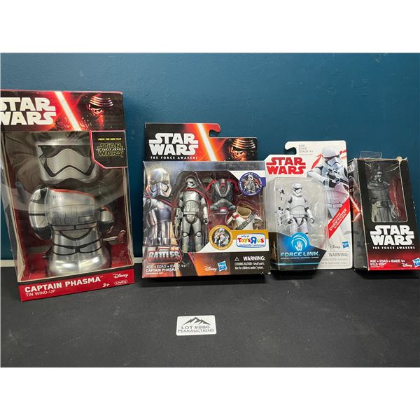 Lot of 4 Assorted Star Wars Toys