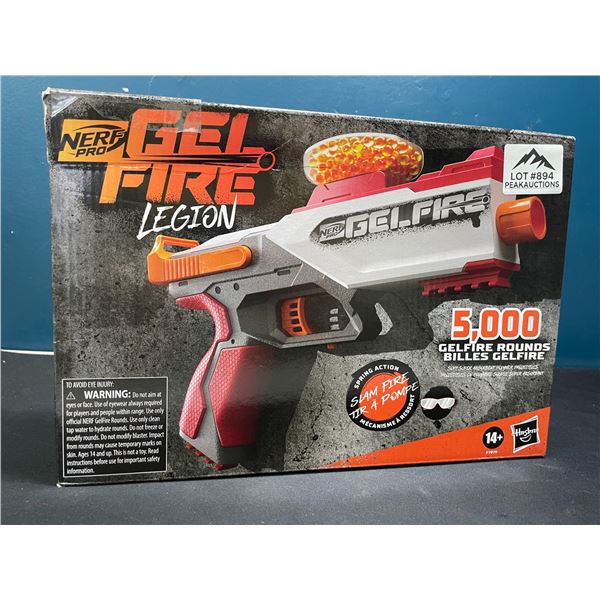 Lot of 1 Nerf Gel Fire Legion Toy Gun
