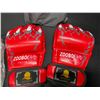 Image 3 : Lot of 2 Pairs of Zooboo MMA/Half-Finger Boxing Gloves