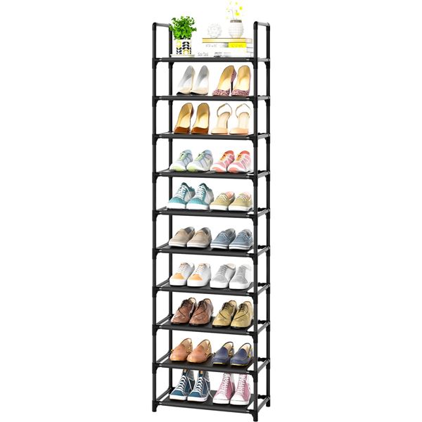 Lot of 1 Shoe Rack Shelf/Organizer for Closets - 10 Tier Shoe Rack - Brand New!