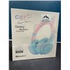 Image 1 : Lot of 1 Cat Ears Gaming Bluetooth Headset - Cotton Candy Pink/Blue