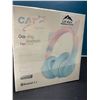 Image 1 : Lot of 1 Cat Ears Gaming Bluetooth Headset - Cotton Candy Pink/Blue