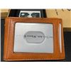 Image 3 : Lot of 2 Bulliant Mens Leather Modern Wallets w/ AirTag Slot