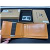 Image 3 : Lot of 2 Bulliant Mens Leather Modern Wallets w/ AirTag Slot