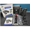 Image 1 : Lot of 1 Pair of 12x42 Powerful HD Binoculars w/ Tripod Stand & Case