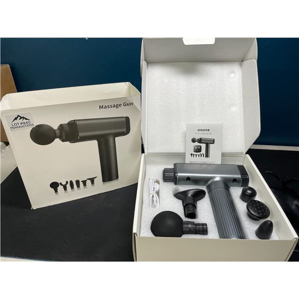 Lot of 1 Handheld Deep Tissue Massage Gun - Brand New!