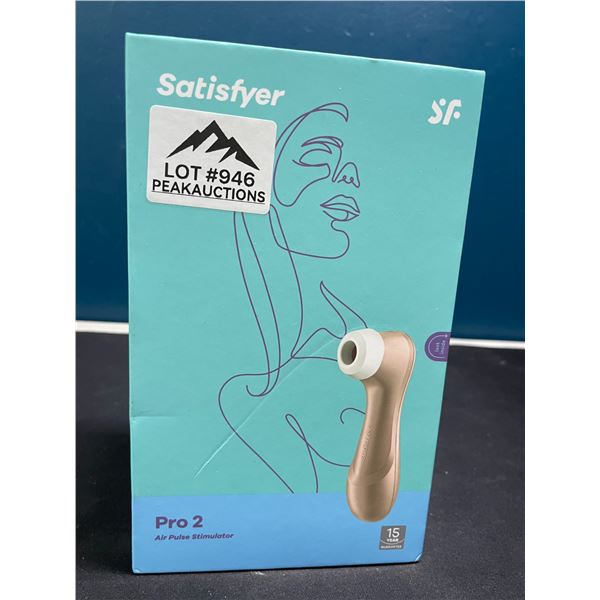 Lot of 1 Satisfyer Pro 2 Air Pulse Stimulator Sex Toy