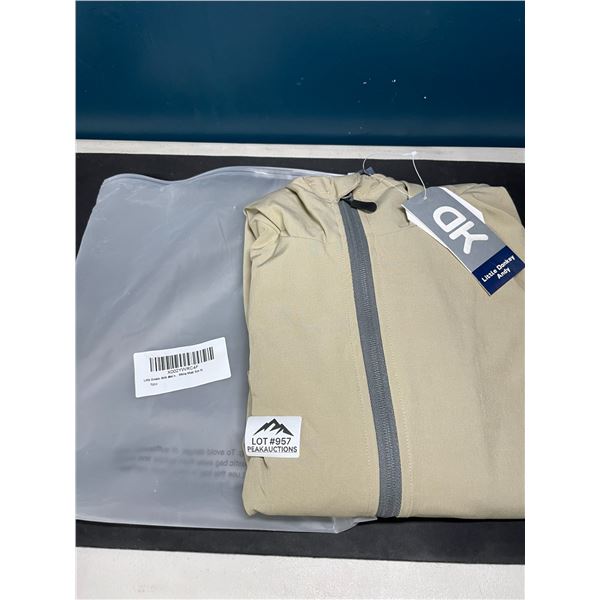 Lot of 1 Little Donkey Andy Men's Windbreaker Khaki Jacket - Size XL