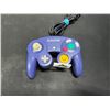 Image 2 : Lot of 1 Original Purple Nintendo Gamecube Controller - USED