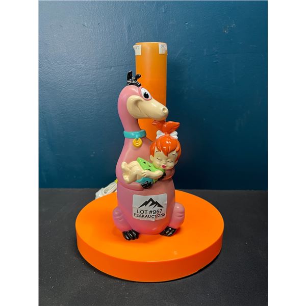 Lot of 1 1992 Hanna Barbera Flinstones Lamp - USED