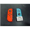 Image 1 : Lot of 1 Original Authentic Nintendo Switch JoyCons Red and Blue - USED