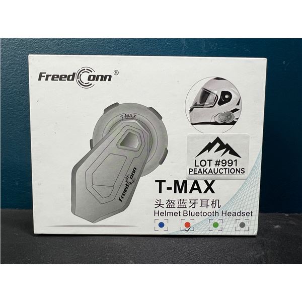 Lot of 1 FreedConn Motorcycle Helmet Bluetooth Headset
