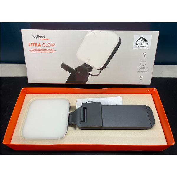 Lot of 1 Logitech for Creators Litra Glow Premium Streaming Light w/ TrueSoft