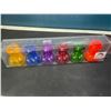 Image 2 : Lot of 1 Box of Penis Shaped Reuasable Shot Glasses - 6pcs/Colours