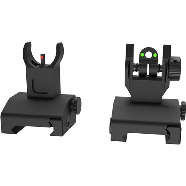 Lot of 1 Zonger Polymer Flip-Up Iron Sight for Rifles