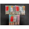 Image 2 : Lot of 3 Multi-Packs of Broadway Vita-Lip Clear Lip Gloss - 5 Flavors Per Pack!