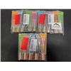 Image 2 : Lot of 3 Multi-Packs of Broadway Vita-Lip Clear Lip Gloss - 5 Flavors Per Pack!