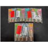Image 2 : Lot of 3 Multi-Packs of Broadway Vita-Lip Clear Lip Gloss - 5 Flavors Per Pack!