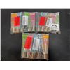 Image 2 : Lot of 3 Multi-Packs of Broadway Vita-Lip Clear Lip Gloss - 5 Flavors Per Pack!