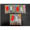 Image 2 : Lot of 3 Multi-Packs of Broadway Vita-Lip Clear Lip Gloss - 5 Flavors Per Pack!