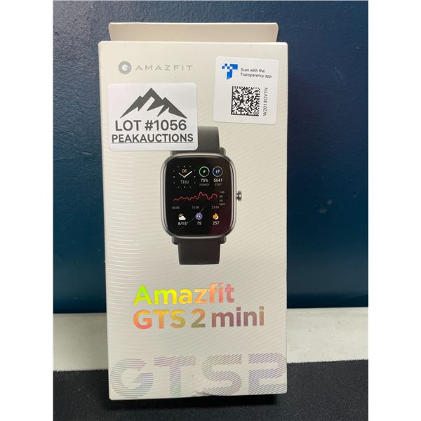 Lot of 1 Amazfit GTS 2 Mini Fitness Smart Watch GPS Tracker w/ 1.55inch Display Screen - BRAND NEW!