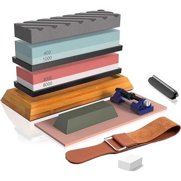 Lot of 1 Britor Knife Sharpening Stone Kit - Brand New!