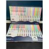 Image 1 : Lot of 2 Multi-Packs of Highlighters - 24 Colours per pack!
