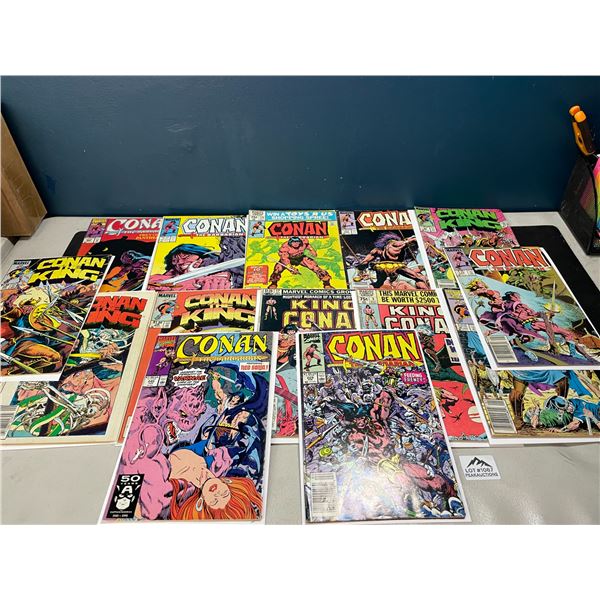 Lot of Assorted Conan Comics