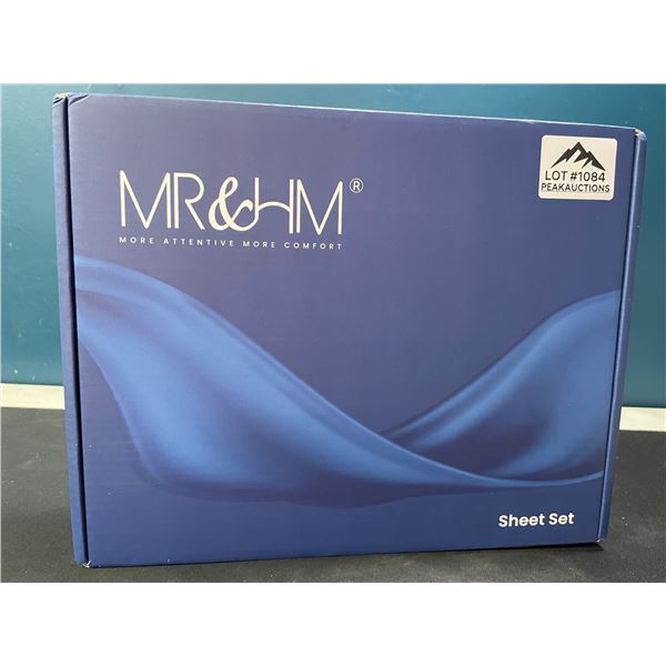 Lot of 1 Bed Sheet Set - Twin XL - Taupe Striped