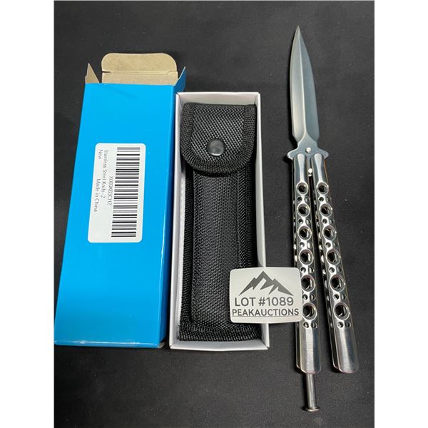 Lot of 1 Butterfly Stainless Steel Knife