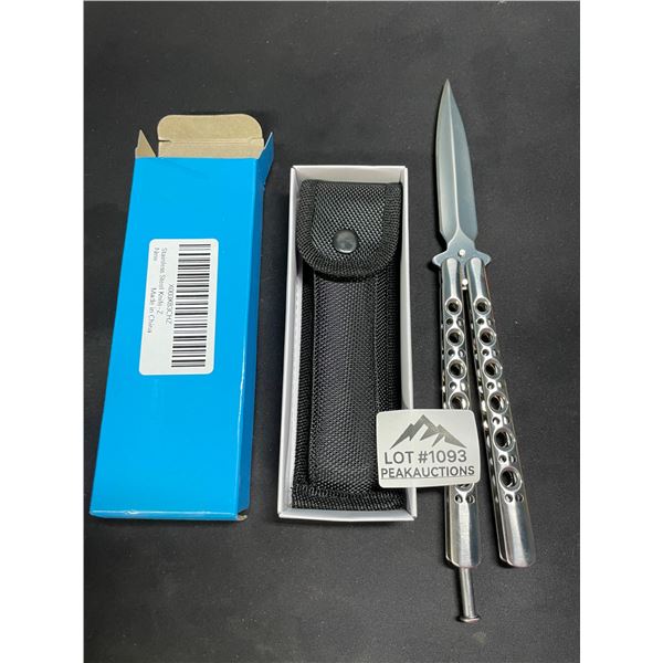 Lot of 1 Butterfly Stainless Steel Knife