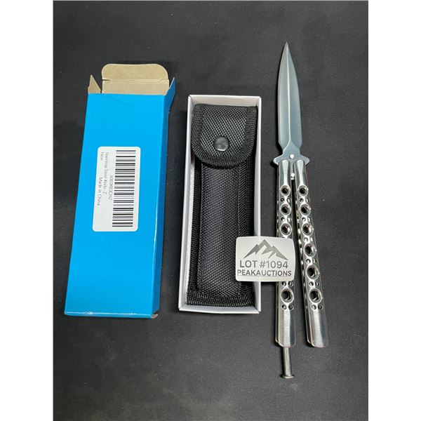 Lot of 1 Butterfly Stainless Steel Knife
