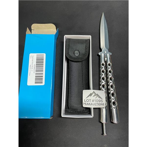 Lot of 1 Butterfly Stainless Steel Knife