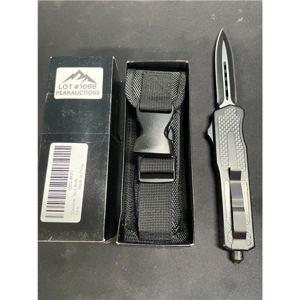 Lot of 1 Tactical Out-The-Front Knife