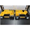 Image 2 : CASIER À PIÈCES TRÈS PROFONDS DEWALT AVEC CONTENU