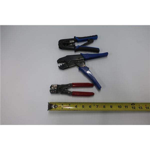 LOT: 3 OUTILS DE SERTISSAGE ASST