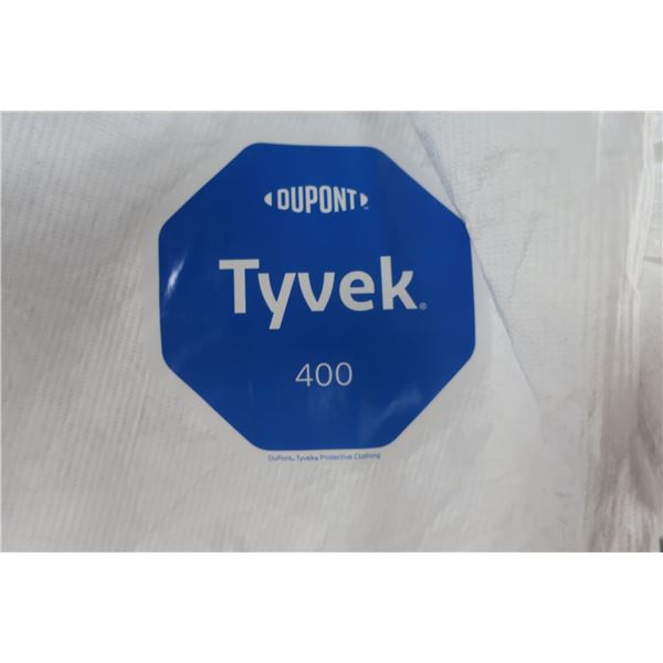 LOT DE 20mcx COMBINAISONS, MOYEN, BLANC, TYVEK 400