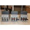 Image 2 : LOT DE 3 INTERUPTEURS ABB SACE S3 600v, 100,100,150a
