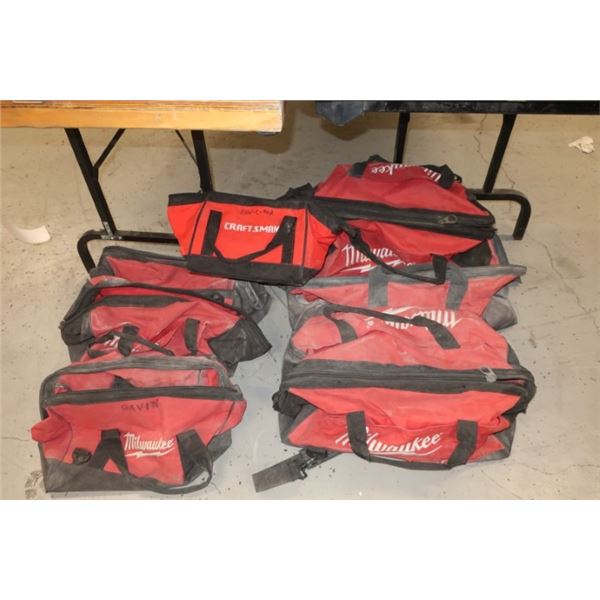 LOT: 6 SACS D'OUTILS ASST