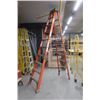 Image 1 : (G22) ESCABEAU 10' LOUISVILLE ORANGE