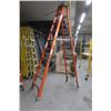 Image 1 : (G22) ESCABEAU 10' LOUISVILLE ORANGE