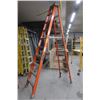 Image 1 : (G22) ESCABEAU 10' LOUISVILLE ORANGE