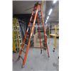 Image 1 : (G22) ESCABEAU 10' LOUISVILLE ORANGE